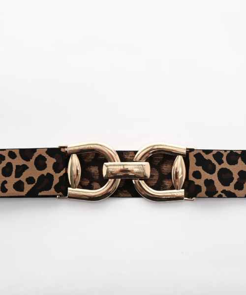 Cheetah Print Belt